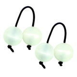 Maxbell Rhythmic Sand Balls Musical Instrument Percussion for Toddlers White