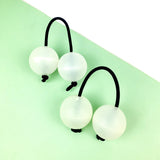 Maxbell Rhythmic Sand Balls Musical Instrument Percussion for Toddlers White
