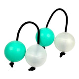Maxbell Rhythmic Sand Balls Musical Instrument Percussion for Toddlers Green