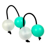 Maxbell Rhythmic Sand Balls Musical Instrument Percussion for Toddlers Green
