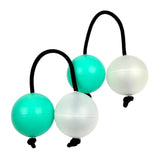 Maxbell Rhythmic Sand Balls Musical Instrument Percussion for Toddlers Green