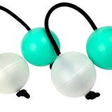 Maxbell Rhythmic Sand Balls Musical Instrument Percussion for Toddlers Green