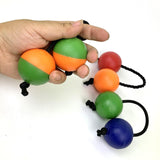 Maxbell Rhythmic Sand Balls Musical Instrument Percussion for Toddlers Yellow Green