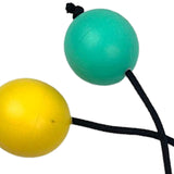 Maxbell Rhythmic Sand Balls Musical Instrument Percussion for Toddlers Yellow Green