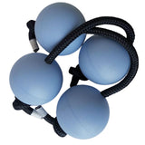 Maxbell 4Pcs Authentic African Shaker Portable Convenient for Percussion Ensembles Blue