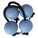 Maxbell 4Pcs Authentic African Shaker Portable Convenient for Percussion Ensembles Blue