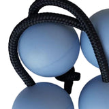 Maxbell 4Pcs Authentic African Shaker Portable Convenient for Percussion Ensembles Blue