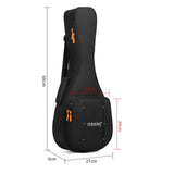Maxbell Mandolin Storage Bag with Extra Pouch Shoulder Strap Bag Backpack Thicken