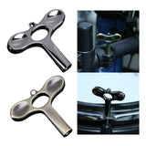 Maxbell Universal Drum Tuning Key Percussion Instruments Parts Drum Accessory Silver