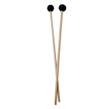 Maxbell 2Pcs Rubber Mallet Percussion Xylophone Bell Mallets for Drummers