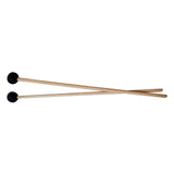 Maxbell 2Pcs Rubber Mallet Percussion Xylophone Bell Mallets for Drummers