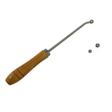 Maxbell Durable Wind Instrument Sheet Metal Tools Wood Handle Accs for French Horn