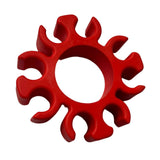 Maxbell Lightweight Drumstick Holder Clip Environmental Friendly for Beginners Red