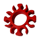 Maxbell Lightweight Drumstick Holder Clip Environmental Friendly for Beginners Red
