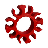 Maxbell Lightweight Drumstick Holder Clip Environmental Friendly for Beginners Red