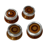 Maxbell Timbre and Volume Speed Control Knobs Replacements Electric amber