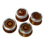 Maxbell Timbre and Volume Speed Control Knobs Replacements Electric amber