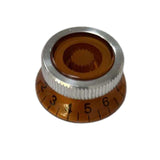 Maxbell Timbre and Volume Speed Control Knobs Replacements Electric amber