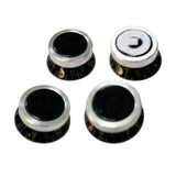 Maxbell Timbre and Volume Speed Control Knobs Replacements Electric black