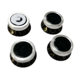 Maxbell Timbre and Volume Speed Control Knobs Replacements Electric black