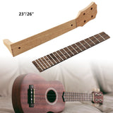 Maxbell Ukulele Neck and Fretboard DIY Ukulele Fingerboard for Ukulele Accessory 23inch