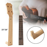 Maxbell Ukulele Neck and Fretboard DIY Ukulele Fingerboard for Ukulele Accessory 23inch