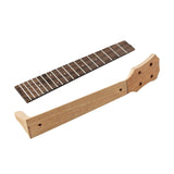 Maxbell Ukulele Neck and Fretboard DIY Ukulele Fingerboard for Ukulele Accessory 23inch