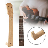 Maxbell Ukulele Neck and Fretboard DIY Ukulele Fingerboard for Ukulele Accessory 23inch