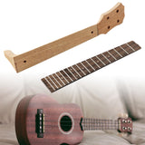 Maxbell Ukulele Neck and Fretboard DIY Ukulele Fingerboard for Ukulele Accessory 23inch