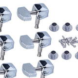 Maxbell 6 Pieces Guitar String Tuning Key Pegs Tuners Set 3Right3Left for Guitar