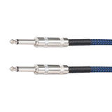 Maxbell 1/4" Straight Instrument Cable Electric Instrument Cable for Speaker Mixer 1.8 Meters