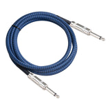 Maxbell 1/4" Straight Instrument Cable Electric Instrument Cable for Speaker Mixer 1.8 Meters