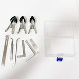 Maxbell 9 Pieces Key Cover Adjusting Spring Hook Trimming Tool Set for Clarinet