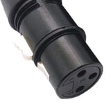Maxbell Premium Dmx 3Pin Male & Female Mic Snake Plug for Studio Recording Speakers
