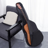 Maxbell Guitar Case Gig Bag Hemming Design with Strap for books Accessories