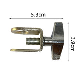 Maxbell Bass Drum Cowbell Holder Clamp Handbell Cowbell Support for Drummer Gifts