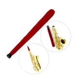 Maxbell Durable Alto Sax Pad Saver Maintain Care Tools for Alto Tenor Saxophone Red