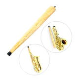 Maxbell Durable Alto Sax Pad Saver Maintain Care Tools for Alto Tenor Saxophone Yellow