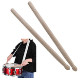 Maxbell Wooden Drum Sticks Musical Instrument Accs for Snare Drums Lotus Drums