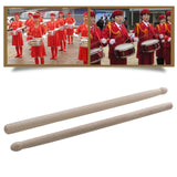 Maxbell Wooden Drum Sticks Musical Instrument Accs for Snare Drums Lotus Drums