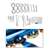Maxbell Saxophone Repair Tool Kit with Storage Box for Sax Flute Clarinet
