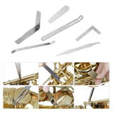 Maxbell Saxophone Repair Tool Kit with Storage Box for Sax Flute Clarinet