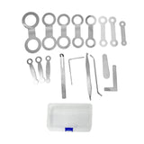 Maxbell Saxophone Repair Tool Kit with Storage Box for Sax Flute Clarinet