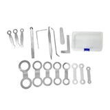 Maxbell Saxophone Repair Tool Kit with Storage Box for Sax Flute Clarinet
