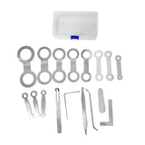 Maxbell Saxophone Repair Tool Kit with Storage Box for Sax Flute Clarinet