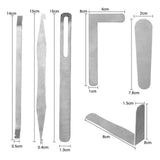 Maxbell Saxophone Repair Tool Kit with Storage Box for Sax Flute Clarinet