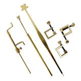 Maxbell Violin Sound Tool Kit Setter Copper Retriever Clip Edge Clamps Accs