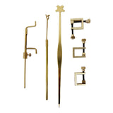Maxbell Violin Sound Tool Kit Setter Copper Retriever Clip Edge Clamps Accs