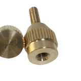 Maxbell Saxophone Curved Neck Fixed Screw for Soprano Baritone Woodwind Instrument A B 4mm Screw