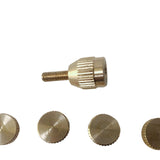 Maxbell Saxophone Curved Neck Fixed Screw for Soprano Baritone Woodwind Instrument A B C D 4mm Screw
